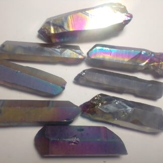 Titanium aura quartz for sale