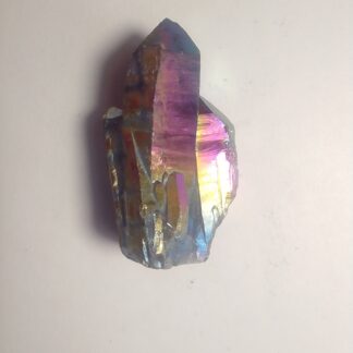 Titanium Aura Quartz Rough "Family" Stone