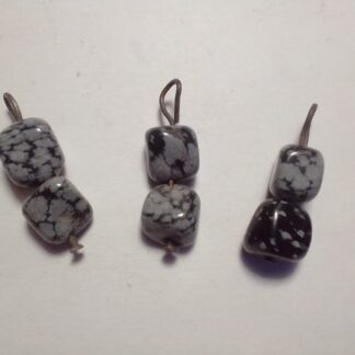 Snowflake Obsidian Healing Pendant