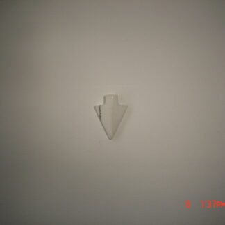 Howlite Natural Small Arrow Head Pendant (F175)
