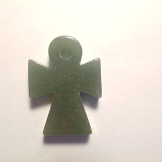 Aventurine Small Ankh Pendant - Green