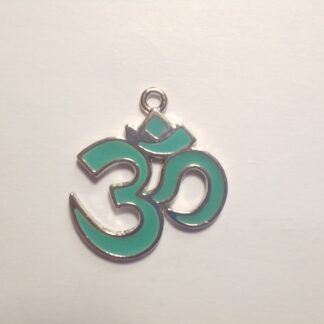Omh (Aum) Blue Color Pendant