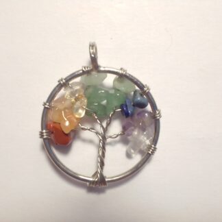 Chakra Small Gemtree Pendant