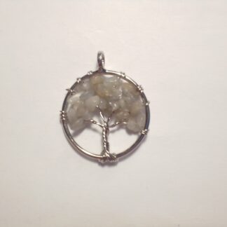 Labradorite Small Gemtree Pendant (F26)