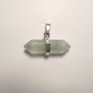 Fluorite Double Sided Point Pendant