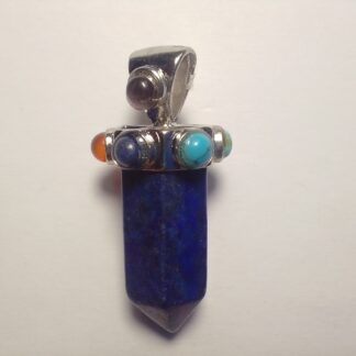 Lapis Lazuli & Chakra Pendant