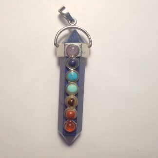 Lapis Lazuli & Chakra Pendant