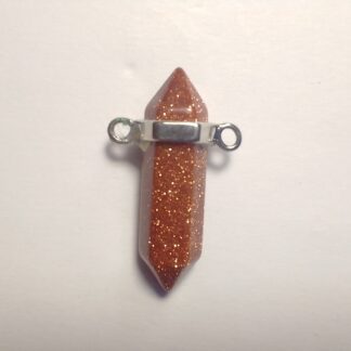 Sunstone/Goldstone Point Pendant