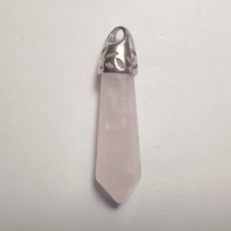 Rose Quartz Point Pendant
