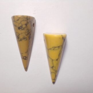 Magnesite Pendant - Yellow