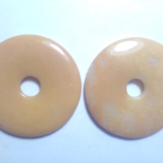 Pi Stone - Yellow Jade Pendant