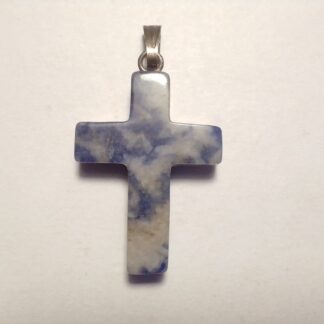 Sodalite Small Cross Pendant