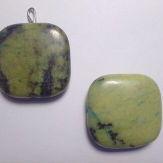 Gaspeite Stone Pendant