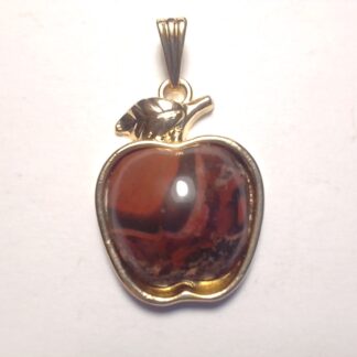 Jasper Apple Stone Pendant