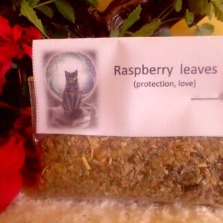 Red raspberry leaves