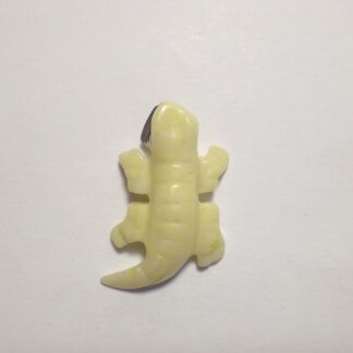 Jade Stone Alligator Pendant - Green (F5271)