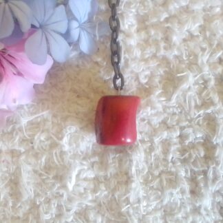 Red Colored Coral Assorted Pendulum ethically sourced
