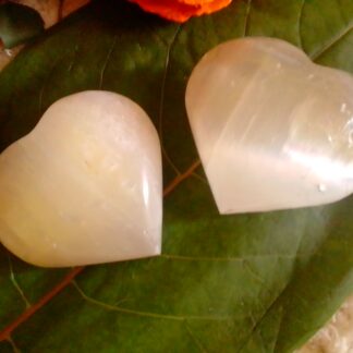 Purchase White Selenite Heart Shape crystal