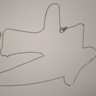 Stainless Steel Chain Necklace, measuring 50cm in length.