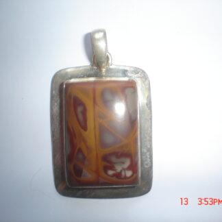 Noreena Deva Jasper .925 Sterling Silver Pendant (STSP2)