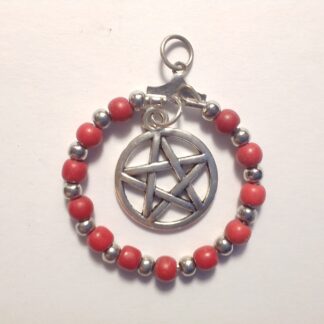 Pentagram - Red Pendant (PLP24)