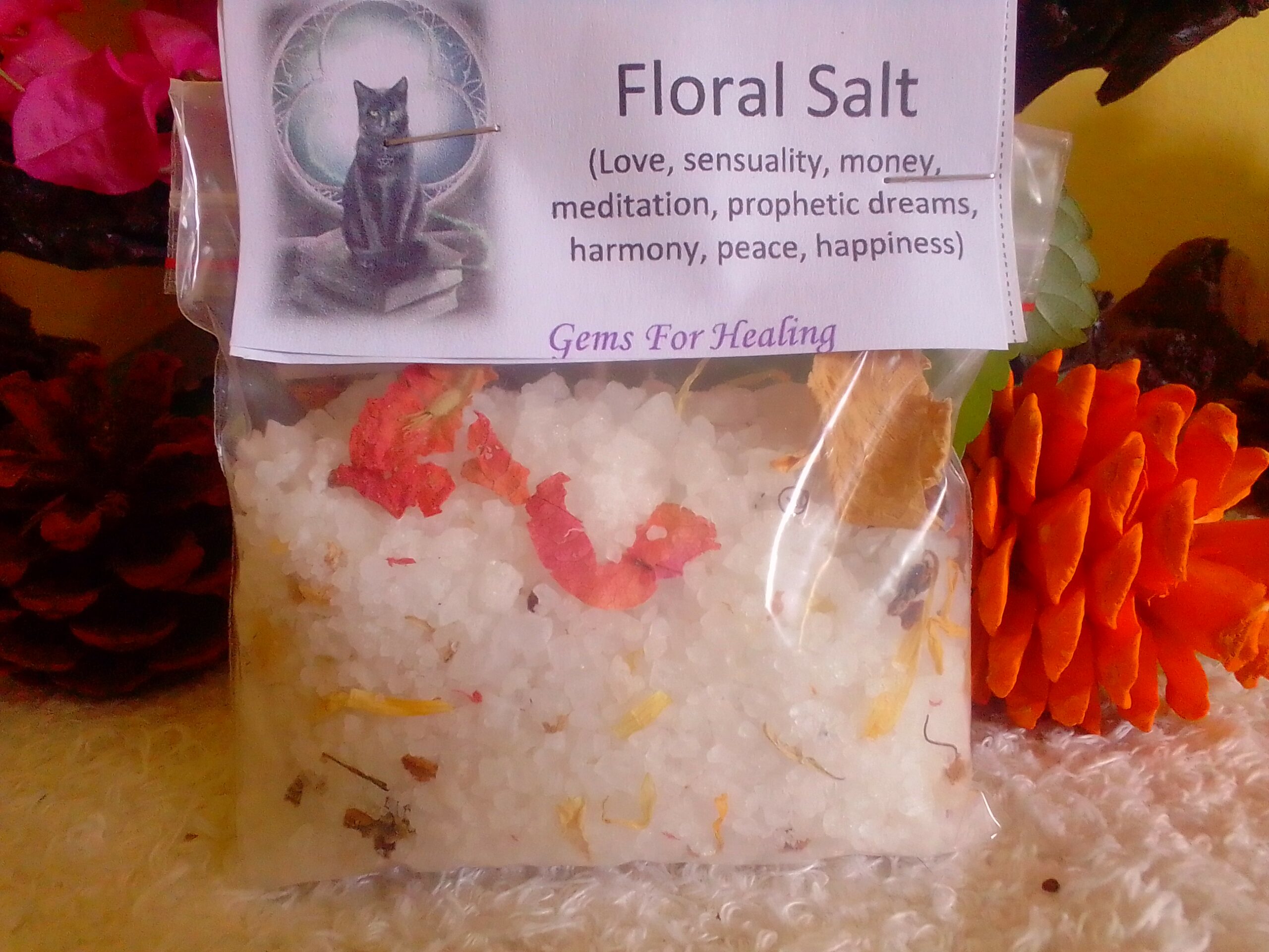100g floral salt