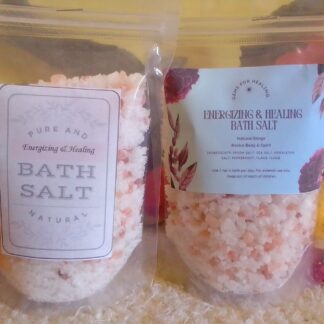 Healing and energizing bath products