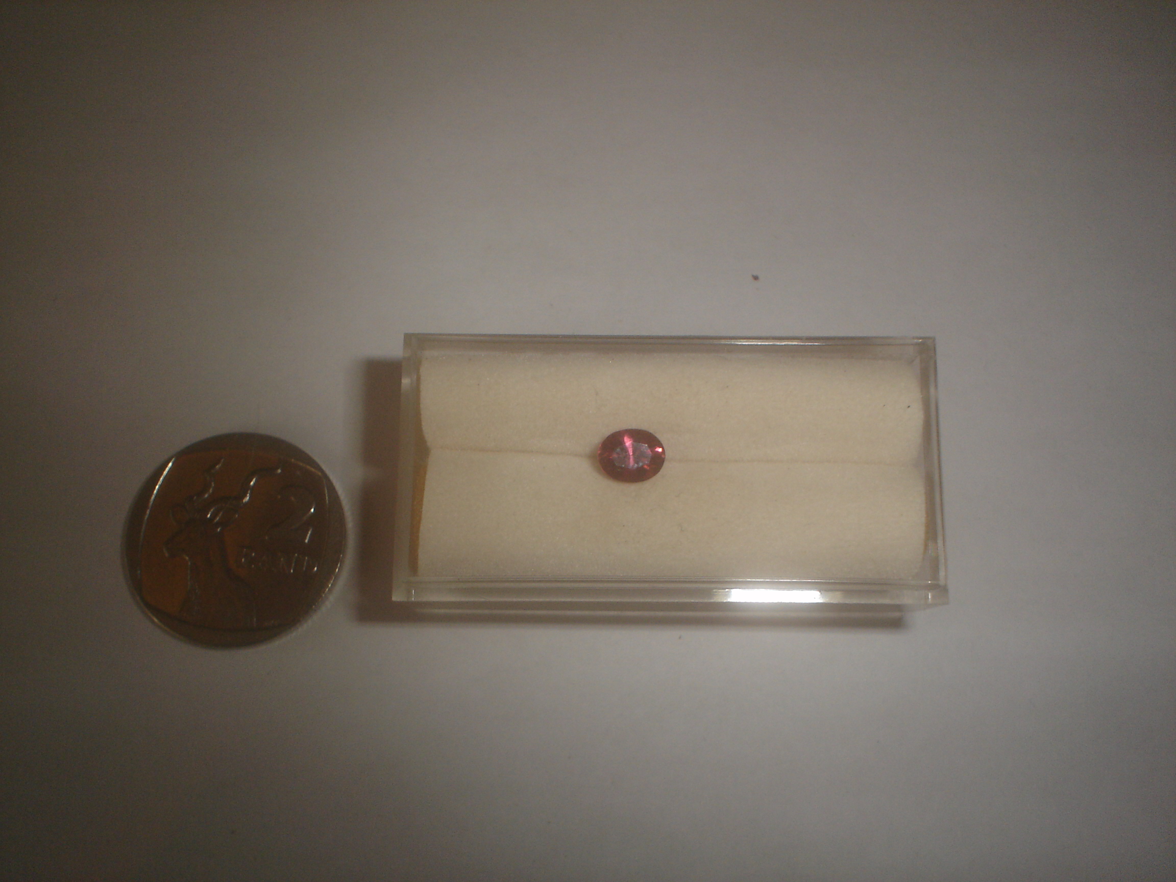 Pink Tourmaline Cut Gemstone 0.8ct (MCT68)