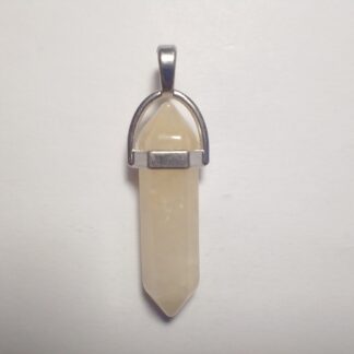 Golden Healer Quartz (Hematoid Quartz) Point Pendant
