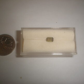 Green Tourmaline Cut Gemstone 0.4ct