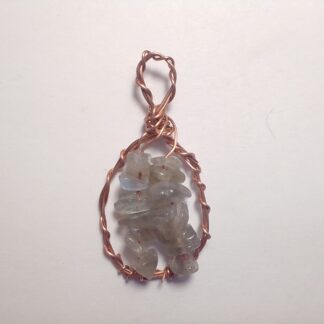 Buy Labradorite Wire Pendant