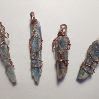 Blue Kyanite Healing Pendant 3-4 cm