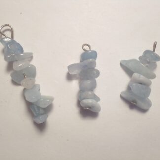 Celestite Healing Pendant