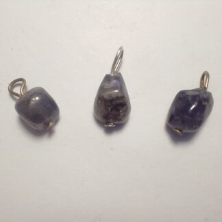 Water Sapphire Healing Pendant