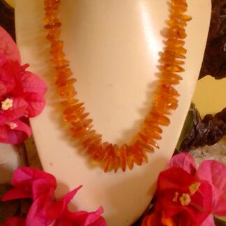 Natural amber necklace