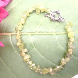 Stunning green peridot bracelet