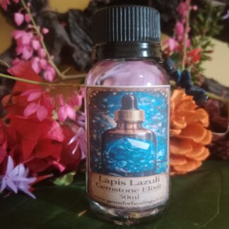 Lapis lazuli gemstone elixir for sale