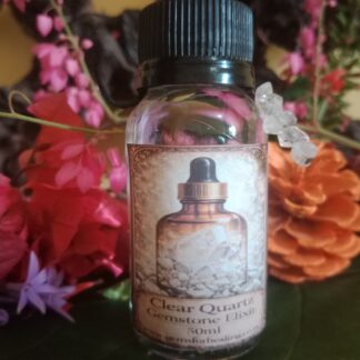 Clear quartz gemstone elixir for sale
