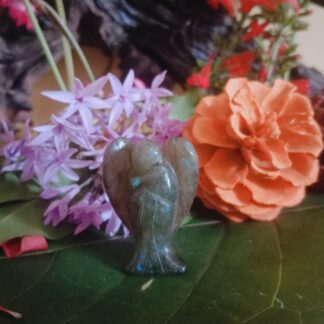 Labradorite angel