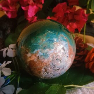 Orbicular jasper ball
