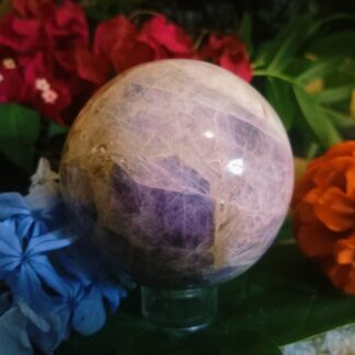 Amethyst healing sphere