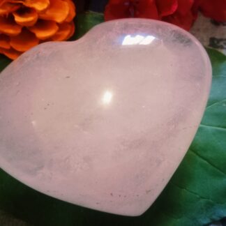 Buy clear quartz heart