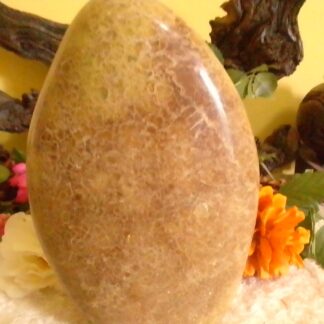 Light green Green Opal Free Form Crystal