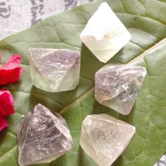 Large fluorite octahedron