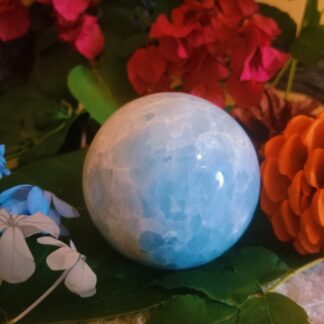 Buy blue calcite ball