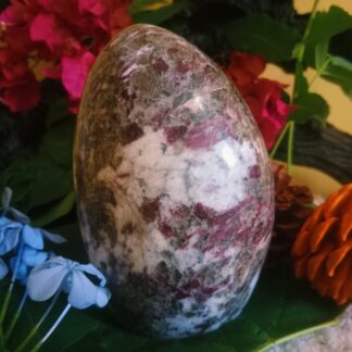 pink tourmaline with quartz matrix