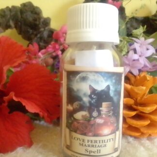 Love fertility and marriage spell jar